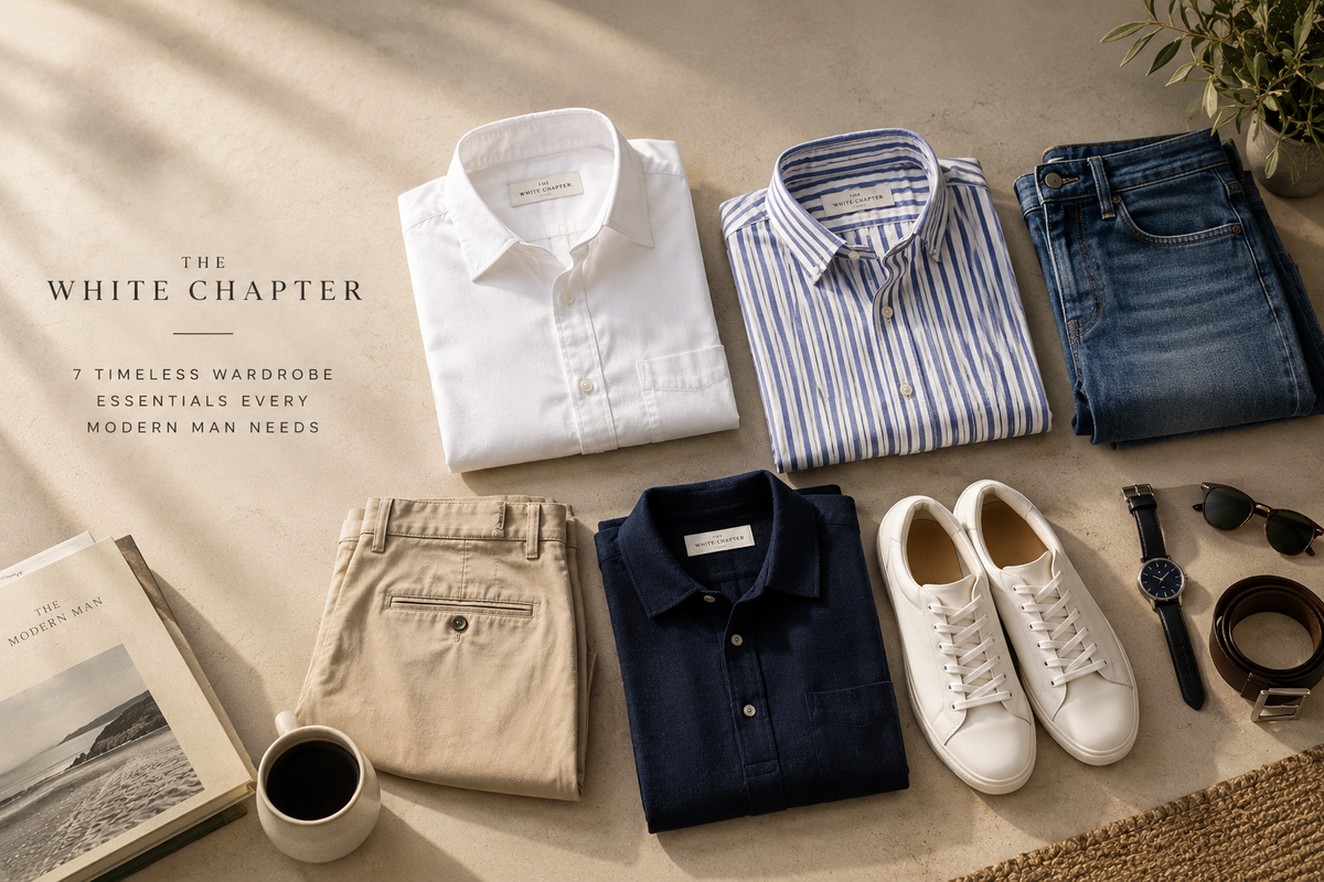 7 Timeless Wardrobe Essentials: Build a considered wardrobe with versatile pieces that outlast trends.