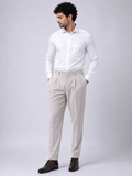 Classic White Full Sleeve Formal Cotton Shirt