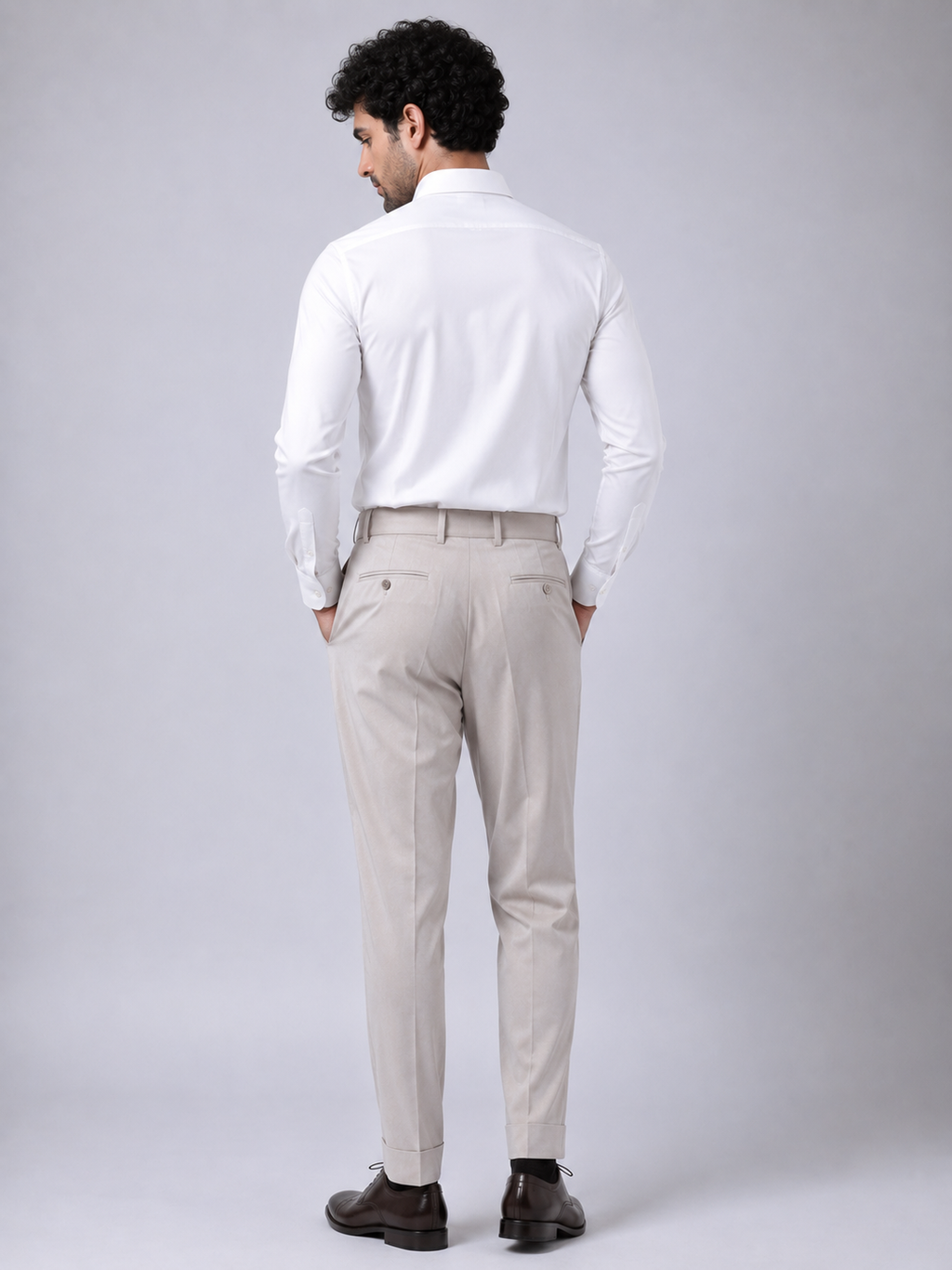 Classic White Full Sleeve Formal Cotton Shirt