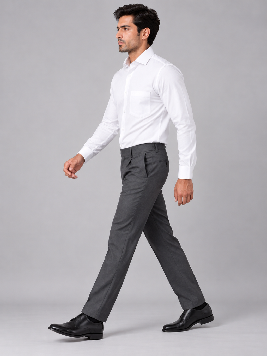 Classic White Full Sleeve Formal Oxford Shirt