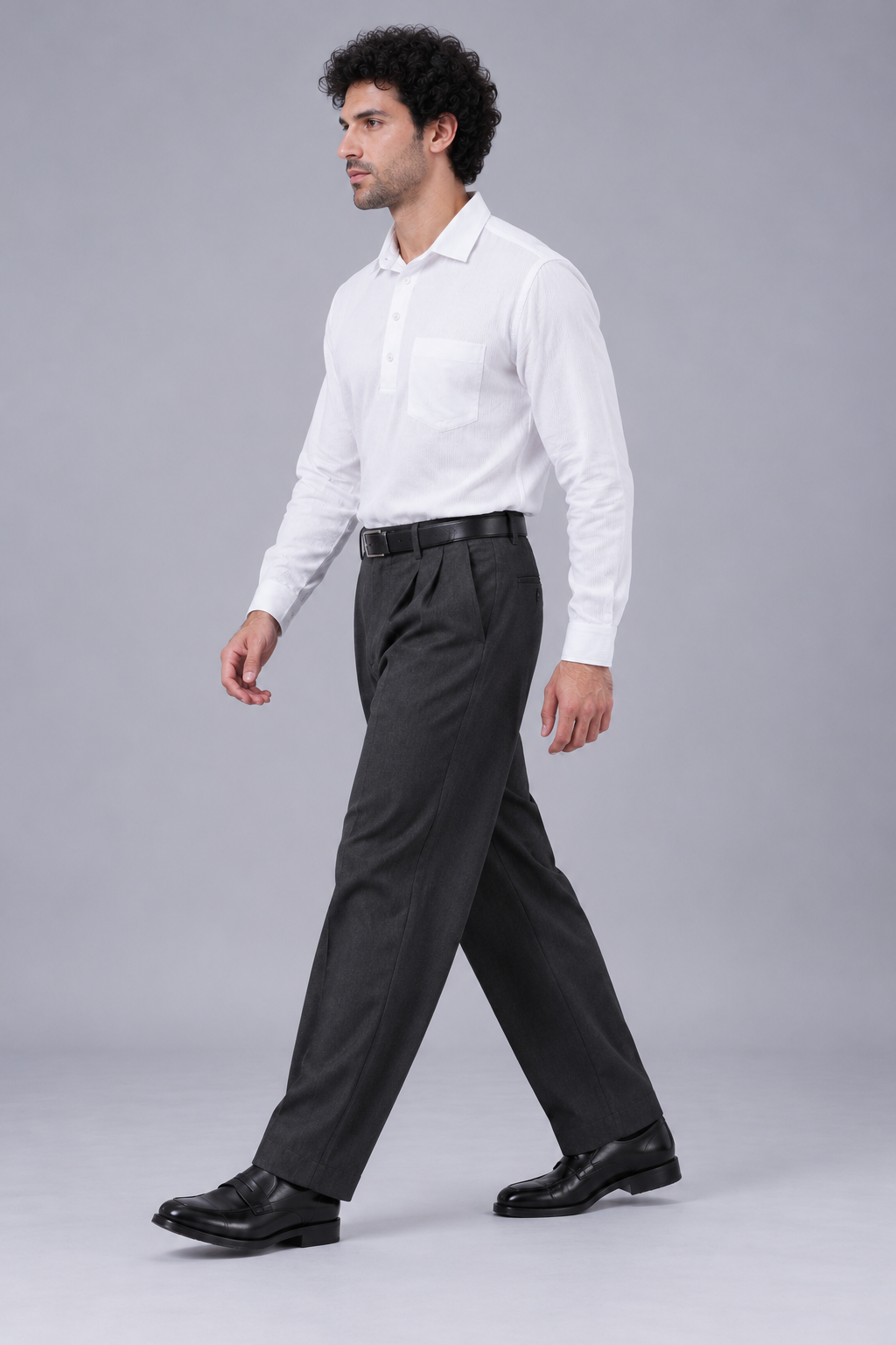 Seabreeze – White Seersucker Shirt